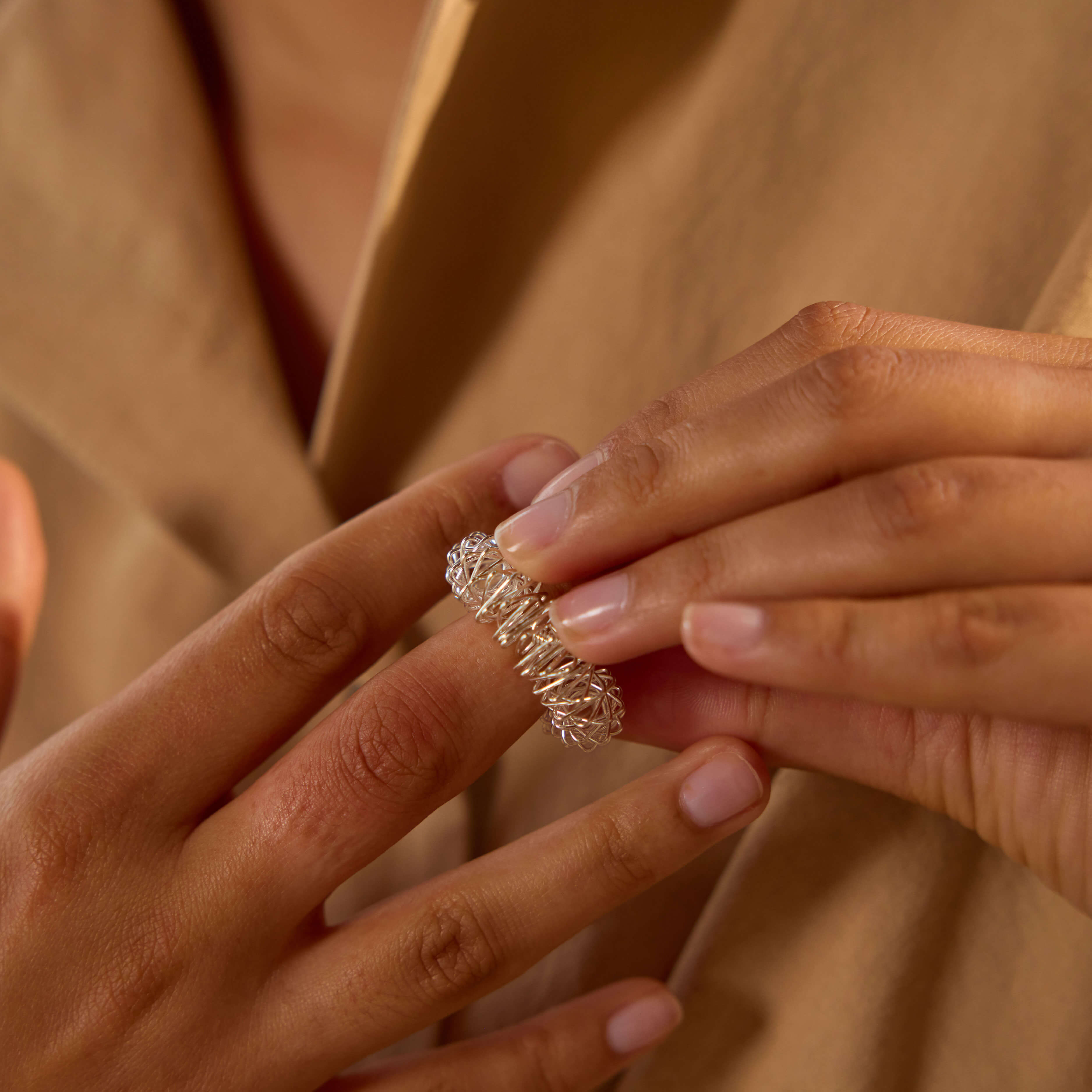 Regenerate Yourself Torus Ring Set