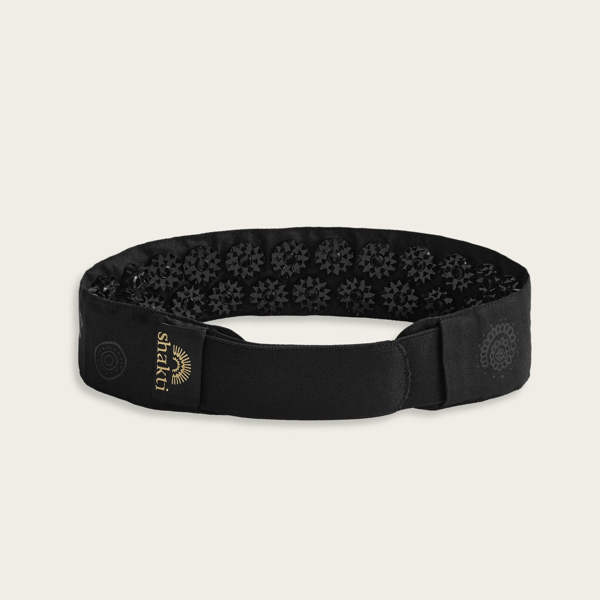 Shakti Acupress Headband ブラック Acupress Headband – Shakti Mat NZ